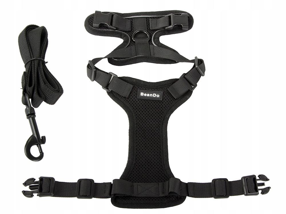 Dog Harness Pressure-Free Black (100) Gab_A