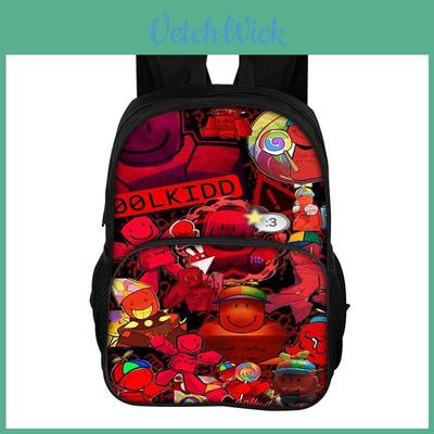 Rucsac Roblox Forsaken Kids pentru Școală cu Protecție pentru Coloană Vertebrală pentru Elevi de Gimnaziu