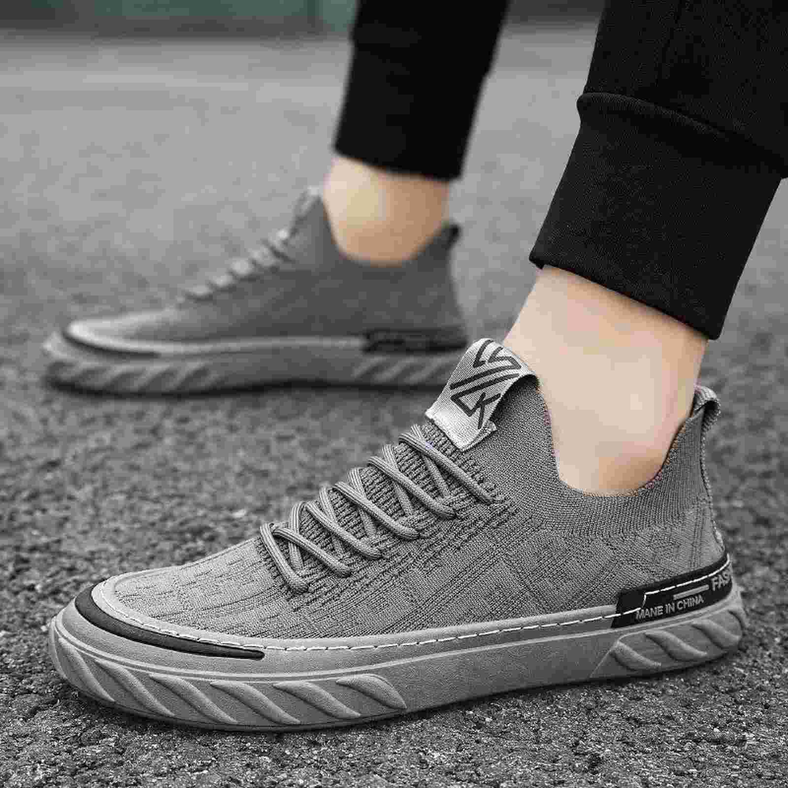 

Новая мужская обувь, модная мужская обувь для доски, уличная парусиновая обувь, обувь для доски с низким берцем на шнуровке, рабочая обувь, мужская повседневная обувь 44