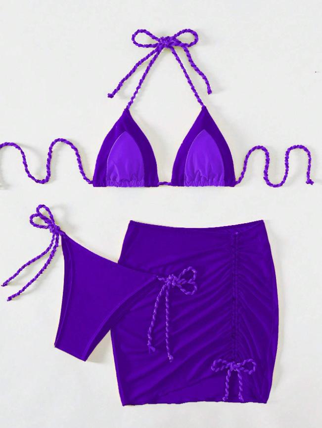 Swimsuit Three-piece Bikini Split Women's Swimsuit Bikini Fashion
