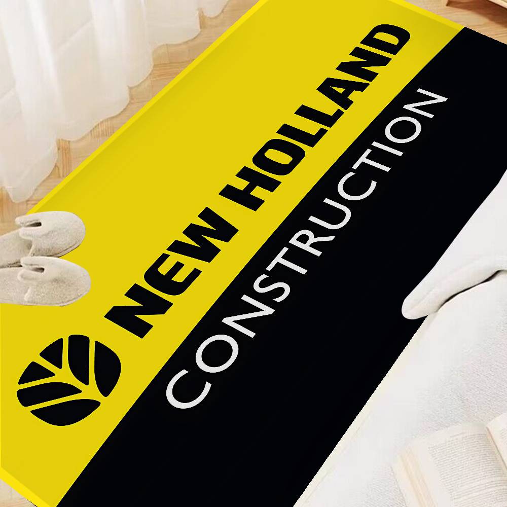 New H-Holland Logo  Kitchen Mat Cheaper Anti-slip Modern Living Room Balcony Printed Modern Home Decor