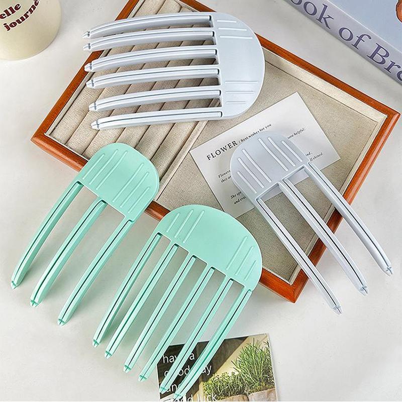 3/6 hřebenových zubů Přírodní kořen vlasů Nadýchané klipy Kudrnaté třesky Spona pro styling vlasů Hairs Lazy Diy Tool Kadeřnictví bez stop Příslušenství