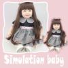 Npk Cute Smiling Face Realistic Baby Doll For Pretend Play And Girls' Gifts