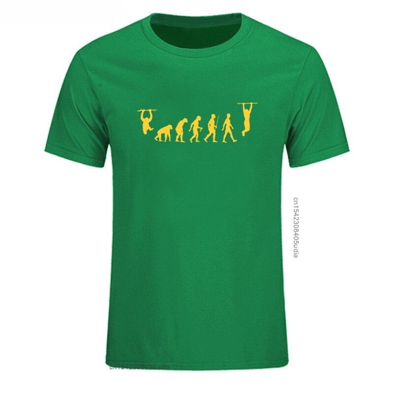 Evolution des Calisthenics Herren T-Shirt Mode Rundhals Hip-Hop Sommer Harajuku Baumwolle T-Shirt Druck T-Shirt Camisa Streetwear