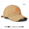New Hat for Women Korean Style Trendy Personality Ripped Letter Embroidery Baseball Cap Spring and Summer Outdoor Sun Protection Baseball Cap