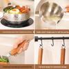 MiLing 18CM Stainless Steel Yukihira Pot with Lid