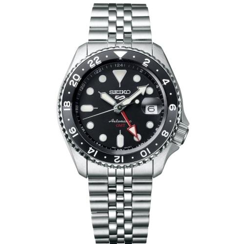 

SEIKO SEIKO5 Sports Mechanical SSK001K1 (Domestic Model Number: SBSC001) GMT Movement, Black, Automatic/Hand-Winding, SKX Sports Style