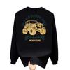 American Cotton T-Shirt Men'S Business Long-Sleeved Fashion Trend Top Autumn And Winter Men'S And Women'S Crew Neck Sweater