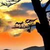 Unique Garden Ground Plugs - Metal Iron Elf and Bird Feeder. Decorative Bugs and Animals for Garden, Wall Art, and Stickers