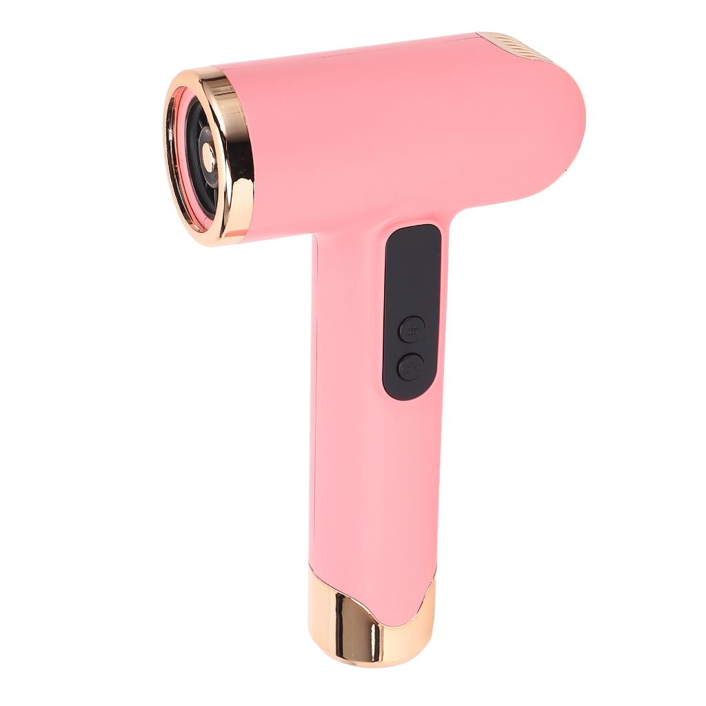 Cordless Hair Dryer 100000RPM 15000mAh USB Rechargeable Powerful 200W Fast Drying Blow Dryer with Nozzle for Home Travel