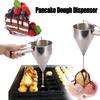Stainless Steel Piston Funnels Octopus Balls Gadgets with Rack Batter Dispensers Cake Decorating Tools Funnel Dispensers