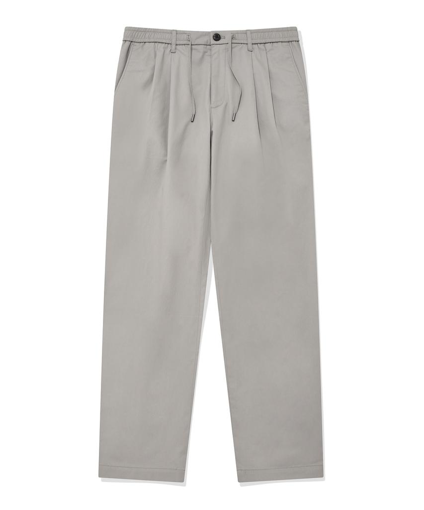 COVERNAT Tapered Chino Pants Light Grey