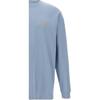Carhartt WIP Besticktes Logo Unifarbener Rundhalsausschnitt Langarm-T-Shirt Herren Oberteile Blau I026392-2MY-XX