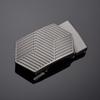 Men's Rectangle Auto Lock Belt Buckle Single 4.0 Points Zinc Alloy Vintage Jeans Button Flat Toothless Exquisite Workmanship