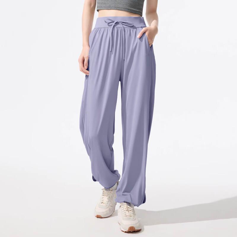 beneunder Women's Wide-Leg Cooling Cuffed UV Protection Pants AL20524