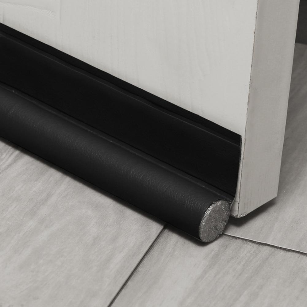 95cm Single/Double Sided Door Bottom Seal Cut Free Under DoorDraft Stopper Insulation Door Strip Noise Reduction Stripping Seal