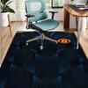 Football United F.C Pattern Rug, Indoor/Outdoor Mat, for Picnic, Gameroom, Bedroom, Office, Living Room, Home Decor Carpet, Birthday Gift