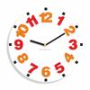 Children's wall clock Numbers