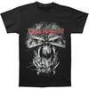 Men's Iron Maiden Final Frontier Eddie Vintage T-shirt  Black