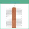 High-quality Wood Hanger For Scarves Ties And Towels Double Hook Design