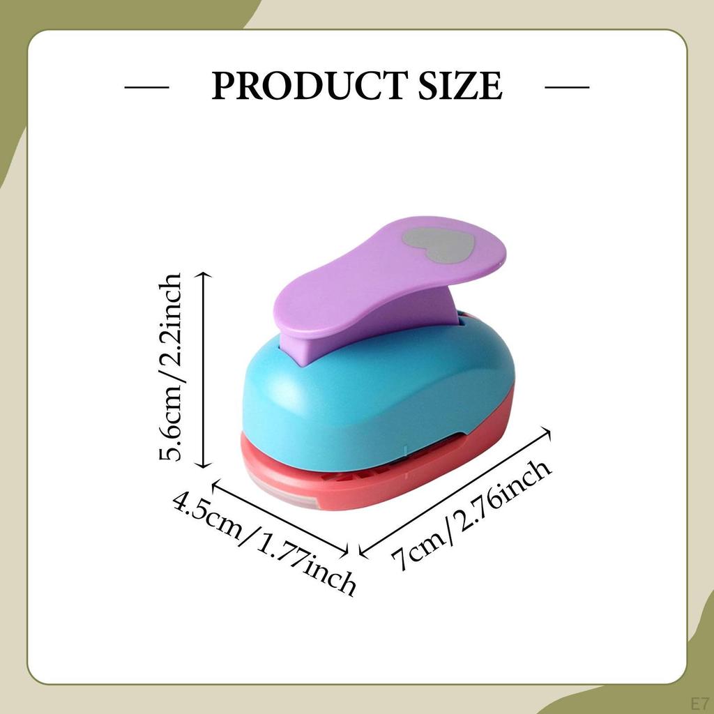 Hole Punch for Crafts, Kids, Scrapbooking Supplies Magazines, Photo Card Making