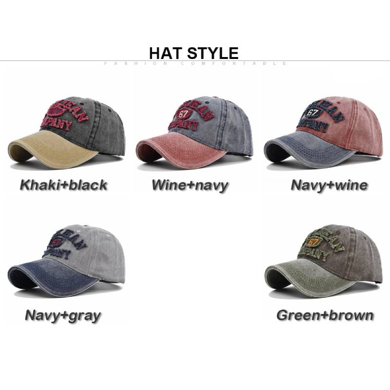 Duck Tongue Hat 67 Letter Threedimensional Embroidered Baseball Cap Breathable