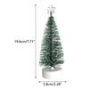 Mini Künstlicher Weihnachtsbaum Helles LED-Licht Bastelartikel Wohnzimmer Schlafsaal