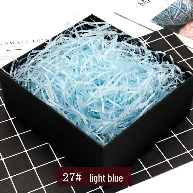 Raffia Paper Shreds for Gift Box Decoration - Colorful Confetti Strips