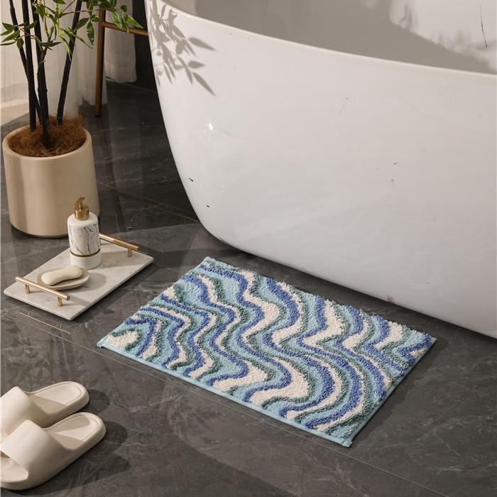 Cartoon Cat Head Absorbent Non-slip Bathroom Mat