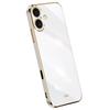 XINLI For iPhone 16 Case TPU Phone Cover with Electroplating Frame