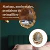 Wall Hanging Baroque Photo Frame European Style Resin Picture Decorative Display Holder