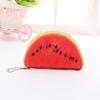 Creative Plush Emulational Watermelon Coin Purse Wallet Handbag Key Case