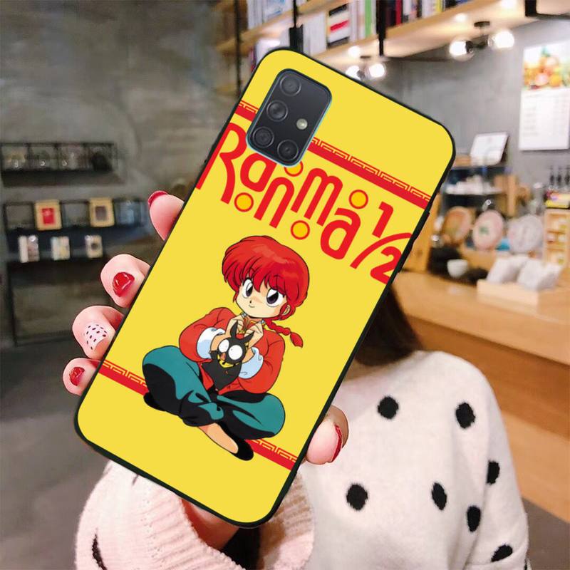 USAKPGRT Ranma 1 2 Painted Phone Case For Samsung Galaxy A21S A01 A11 A31 A81 A10 A20E A30 A40 A50 A70 A80 A71 A51