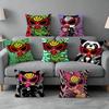 Hystericc Miniii Pillow cover Soft Microfiber Pillowcase Home Sofa Decor Surprise Decorative printed