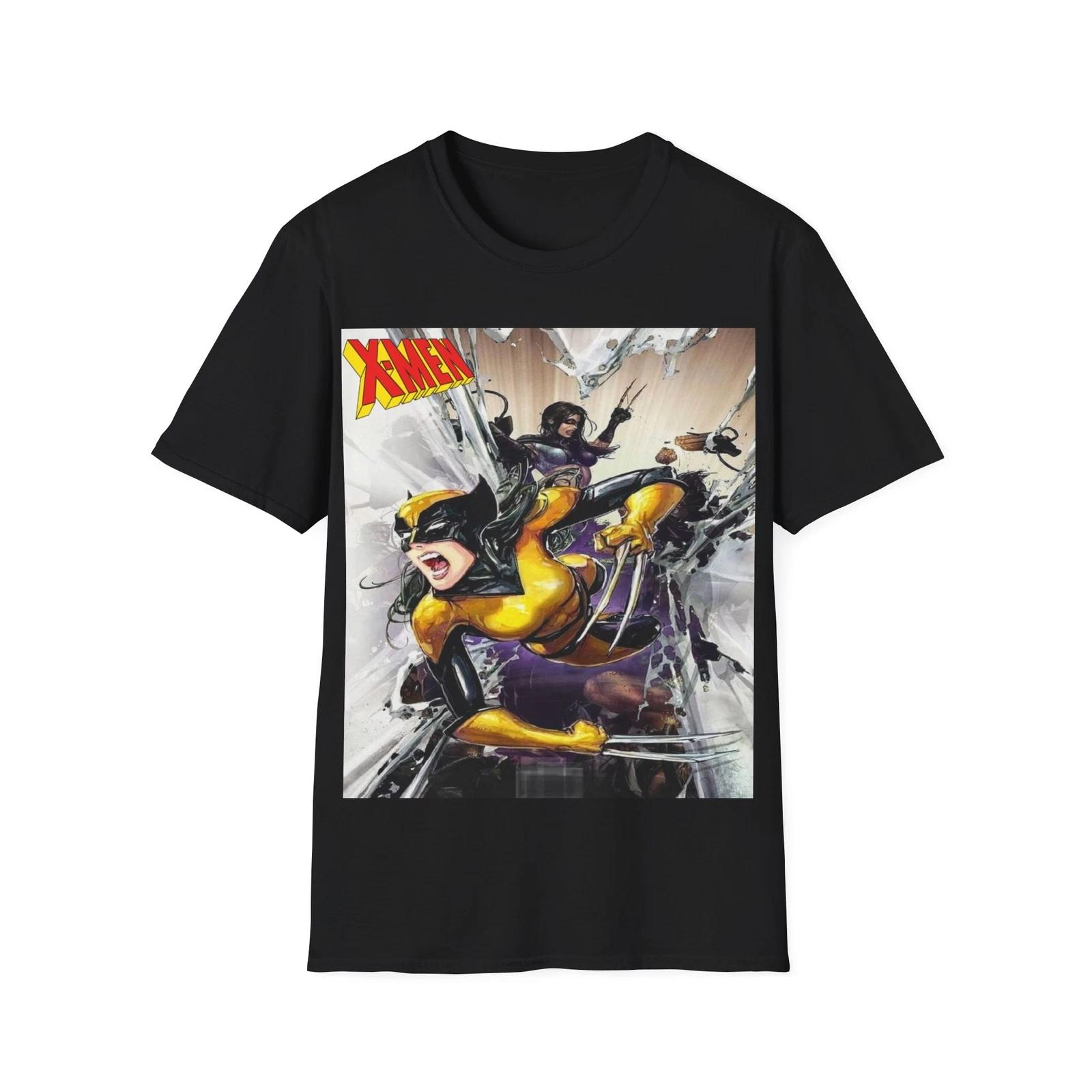X-23 Shirt | Marvel Mutant Hero Graphic Tee | Premium Quality 2XL