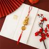 2025 Years of The Snake Pendant Snake Lucky Charm Decorative for Chinese New Years Prosperitys and Elegant Decoration