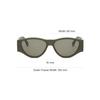 Fendi Design Logo Occhiali da Sole Acetato Cat Eye Uomo occhiali da sole Verdi FE40158I