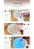 DIY Craft Kit: Textured Painting with Clay, Cream Glue, Round Plate & Photo Frame for Kids' Creative Gifts