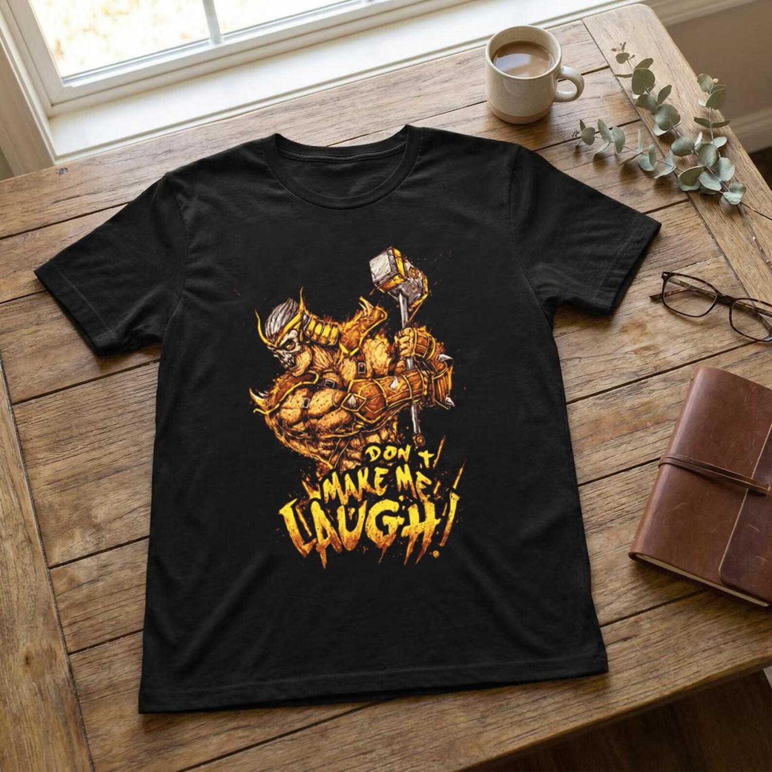 Mortal Kombat Shao Kahn T-Shirt, Mortal KombaT-Shirt Fan Gift, Shao Kahn Shirt, Mortal Kombat Game Shirt, MK Shirt,Mortal Kombat Movie Shirt M