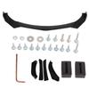 Universal Lip Body Kit for Cars Glossy Black ABS Front Lip Split Body Kit Spoiler Glossy Black Fits Universal