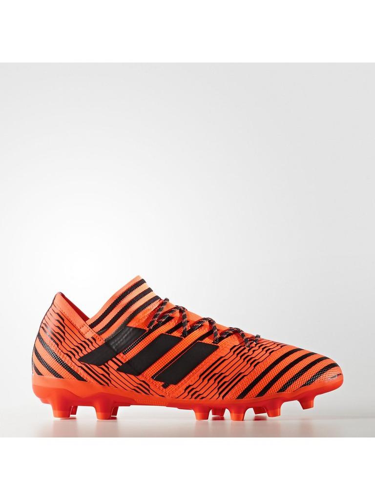 Adidas Hard Ground Soccer Spikes Nemesis NEMEZIZ S82339 Solar Black 28.5cm 17.2-Japan Orange/Core