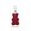         Nostalgia Bear Red Velvet Classic Connector Silver                            