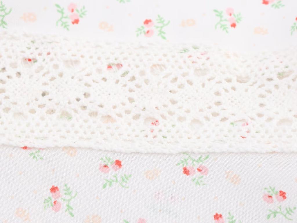 European and American French women's clothing square collar lace sweet style top