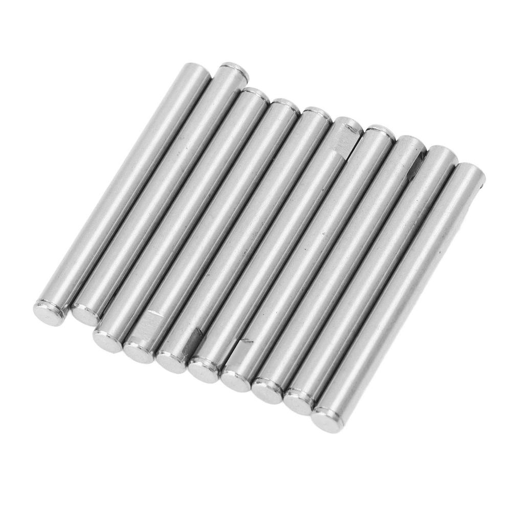 10 Stück RC Motor Welle Silber 4mm Durchmesser 39mm Länge Modellflugzeug Auto Boot Runde Welle Stange