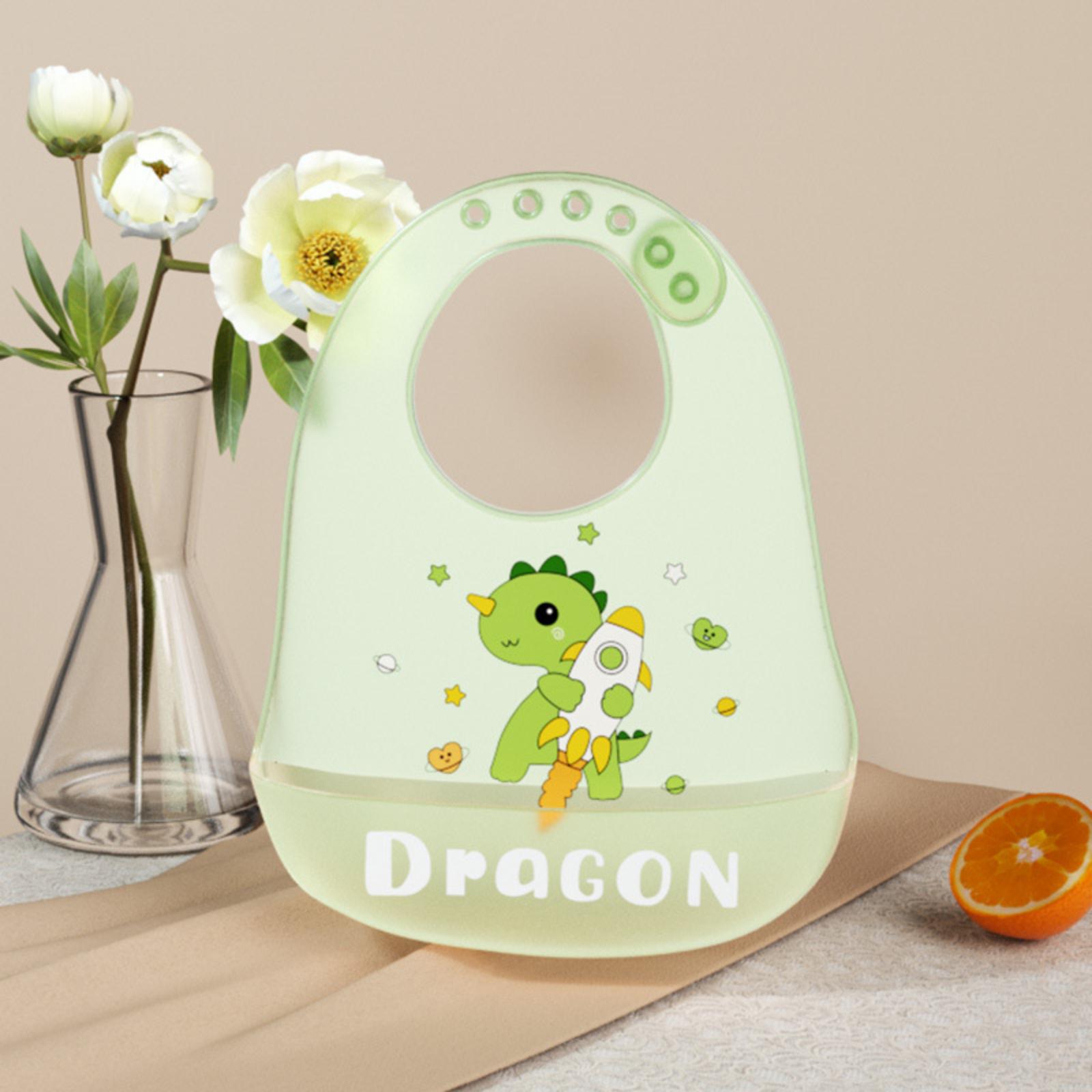 Silicone Baby Feeding Bib One Size