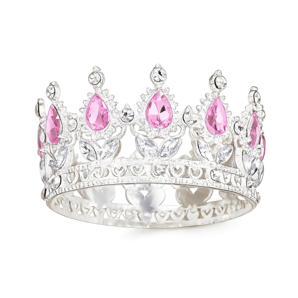 Crystal Crystal Crown Vintage Rhinestone Headband Lady Girl Queen Crown Birthday Party