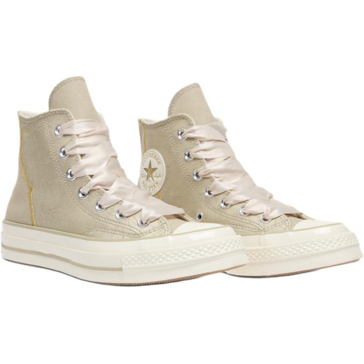 Converse 1970s Chinese Style Bamboo Leaf Fashion Elegant Comfortable Versatile Wear-Resistant Non-Slip High-Top Skate Shoes Unisex Sneakers A14211C