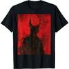 xHWJH Red Demon Satan Baphomet Horror Art Goth Dark Hell Occult T-Shirt