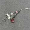Trendy Pink Phone Charms Pendant Kawaii Y2K Peach Sweet Girl Keychain Gifts For iPhone Camera Car Key Ring