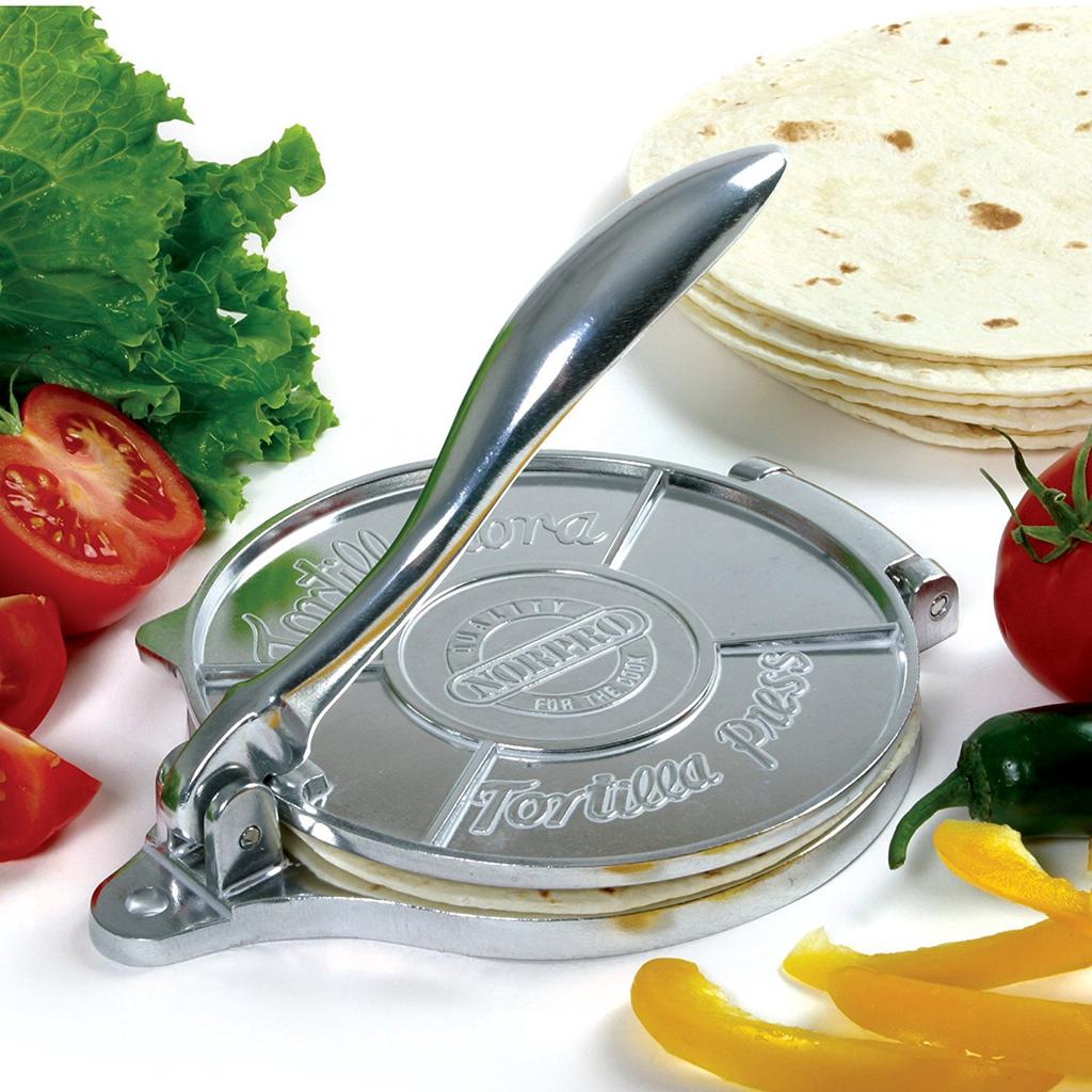 [Domestic Genuine Product] Norpro Tortilla Maker 8-inch (approx. 20cm) Tortilla Press